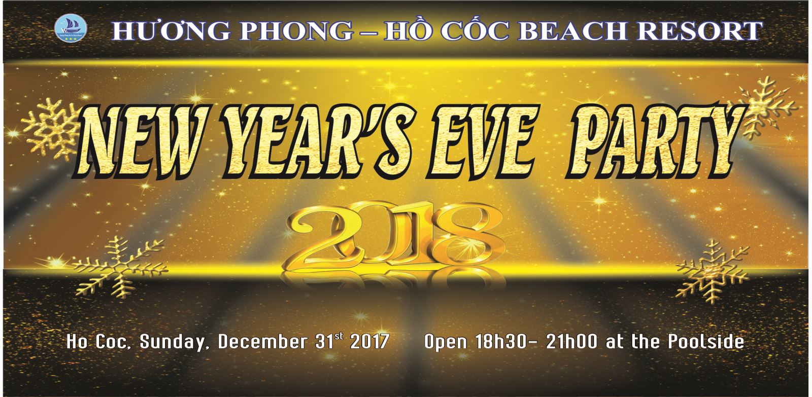 Cơ hội trúng thưởng nhiều phần quà hấp dẫn khi đón năm mới tại Hương Phong Hồ Cốc Beach Resort