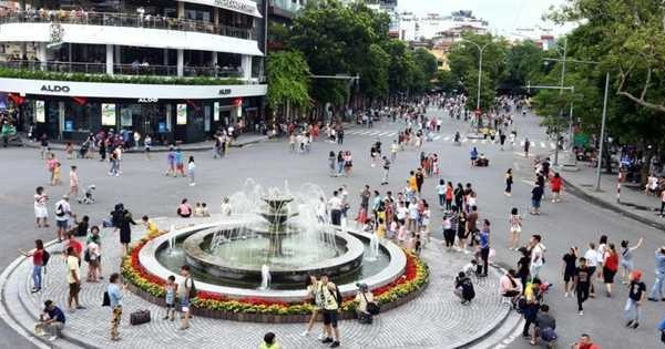 Chi tiết thời gian hoạt động phố đi bộ hồ Gươm dịp lễ 30/4 - 1/5