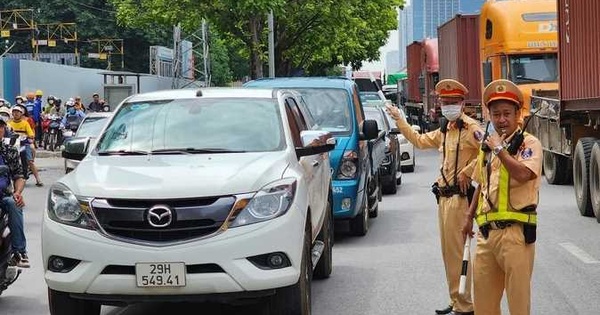 Hà Nội phân luồng giao thông phương tiện đi lại dịp nghỉ lễ Quốc khánh 2/9/2024